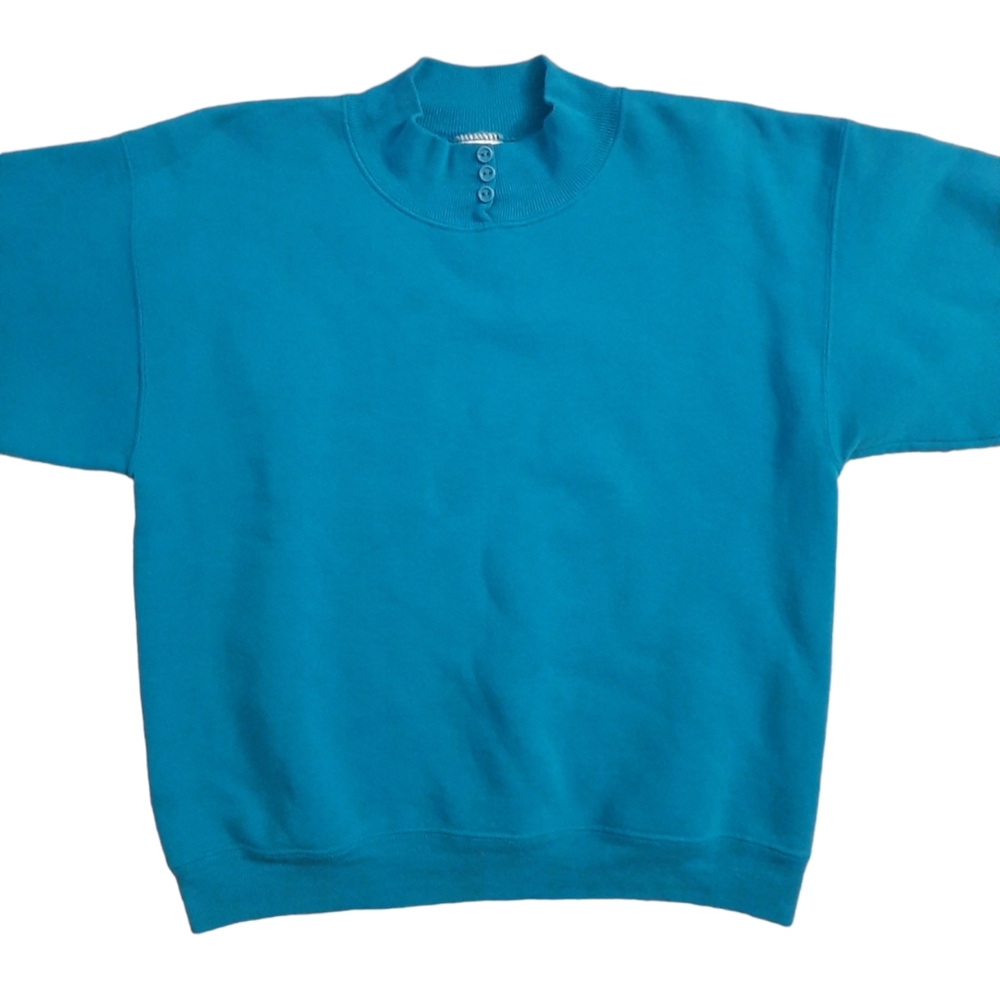 Vintage 1990s Olympic Teal Crewneck